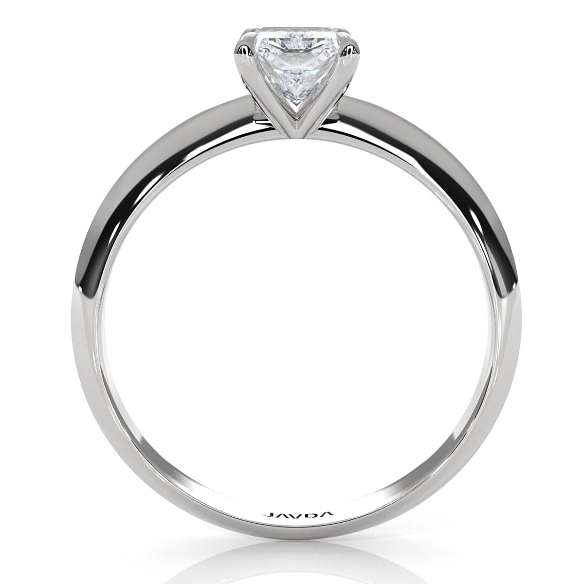 3g 2.2mm Claw Prong Solitaire Style Lab Grown Diamond Engagement Ring IGI Certified 1.00 Ctw.